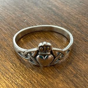Silver Claddagh Ring